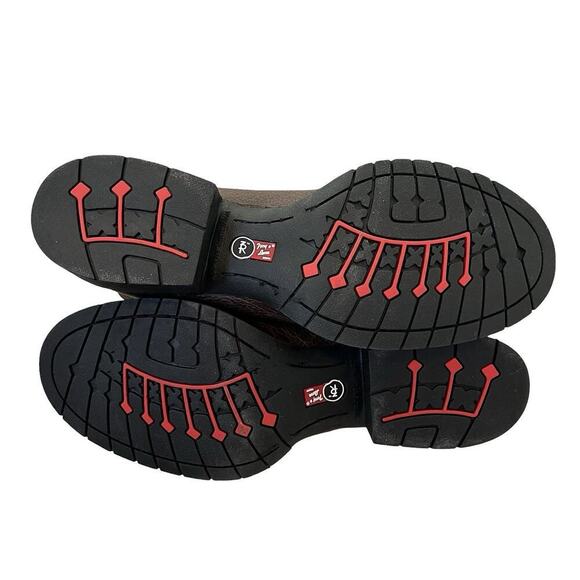 Tony Lama Pitstop Stockman Western Boot Mens 10 EXTRA WIDE Leather Ranch NEW - Picture 11 of 11